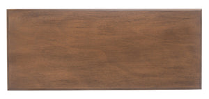 Safavieh Tinsley Rectangular Console Table - Timeless Design With Turned Legs For Entryway Or Living Room Elegance Brown CNS5724C