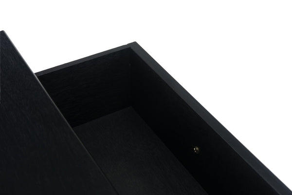 Safavieh Allura Console Table – Charming Farmhouse Accent With Carved Details And Ample Storage For Entryways Black CNS5725B
