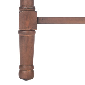 Safavieh Allura Console Table – Charming Farmhouse Accent With Carved Details And Ample Storage For Entryways Brown CNS5725C
