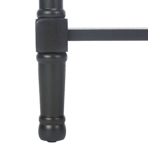 Safavieh Haines Console Table - Elegant Carved Design With Sleek Storage For Entryways And Living Spaces Black CNS5727A