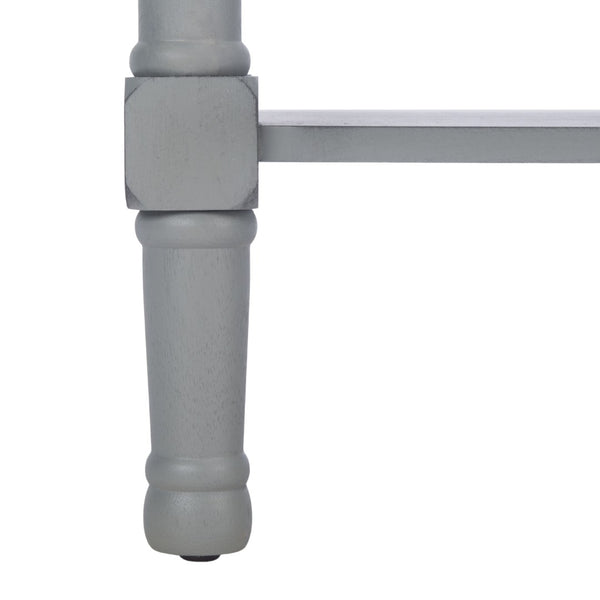 Safavieh Haines Console Table With Four Drawers – Elegant Storage Solution For Entryways And Hallways Distressed Grey CNS5728B