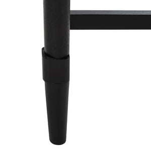 Safavieh Aliyah 2-Drawer Console Table - Rustic French Country Charm For Entryway And Living Space Decor Black CNS5729A