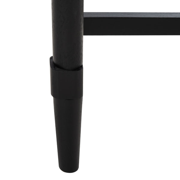 Safavieh Aliyah 2-Drawer Console Table - Rustic French Country Charm For Entryway And Living Space Decor Black CNS5729A