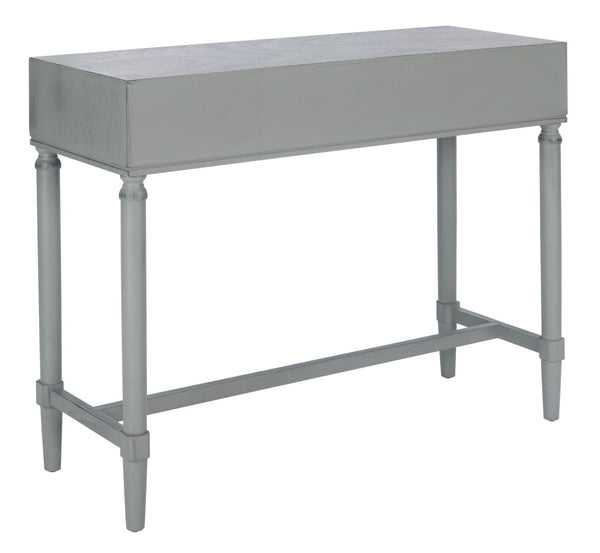 Safavieh Aliyah 2-Drawer Console Table - Rustic French Country Charm For Entryway And Living Space Decor Distressed Grey CNS5729B