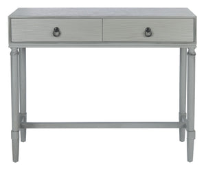 Safavieh Aliyah 2-Drawer Console Table - Rustic French Country Charm For Entryway And Living Space Decor Distressed Grey CNS5729B