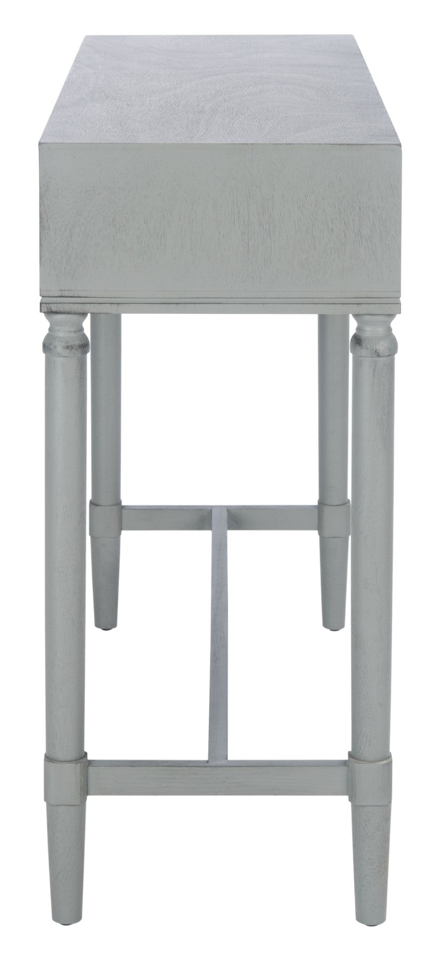 Safavieh Aliyah 2-Drawer Console Table - Rustic French Country Charm For Entryway And Living Space Decor Distressed Grey CNS5729B