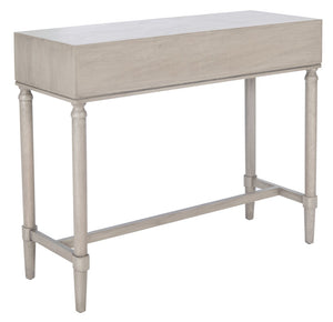 Safavieh Aliyah 2-Drawer Console Table - Rustic French Country Charm For Entryway And Living Space Decor Greige CNS5729C
