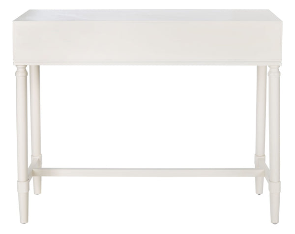 Safavieh Aliyah 2-Drawer Console Table - Rustic French Country Charm For Entryway And Living Space Decor Distressed White CNS5729D