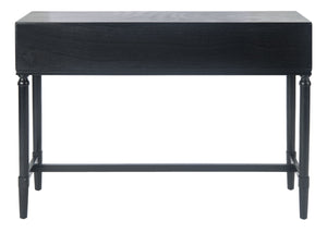 Safavieh Aliyah 4-Drawer Console Table – Elegant French Country Design With Modern Touch For Stylish Storage Black CNS5730A
