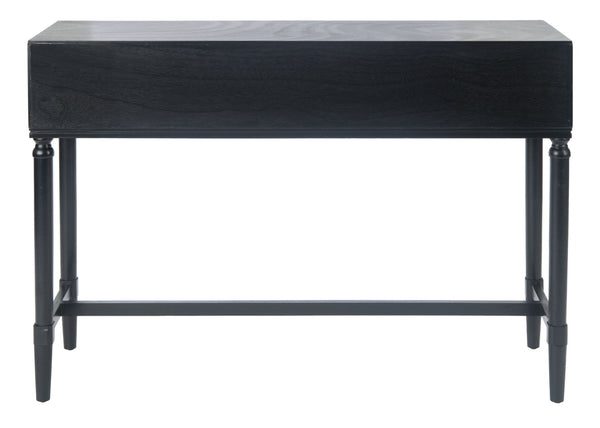 Safavieh Aliyah 4-Drawer Console Table – Elegant French Country Design With Modern Touch For Stylish Storage Black CNS5730A