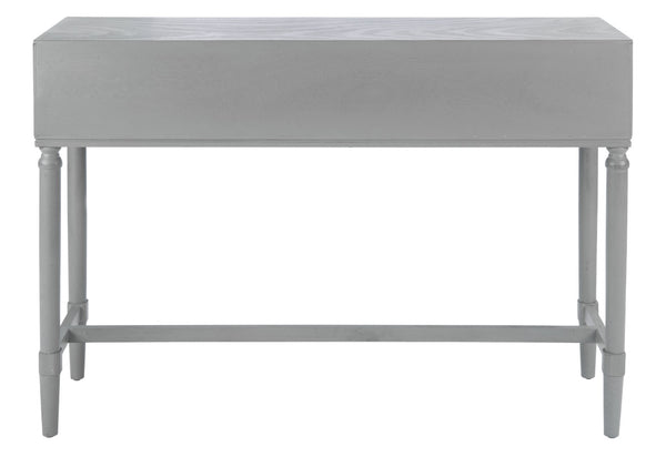 Safavieh Aliyah 4-Drawer Console Table – Elegant French Country Design With Modern Touch For Stylish Storage Distressed Grey CNS5730B