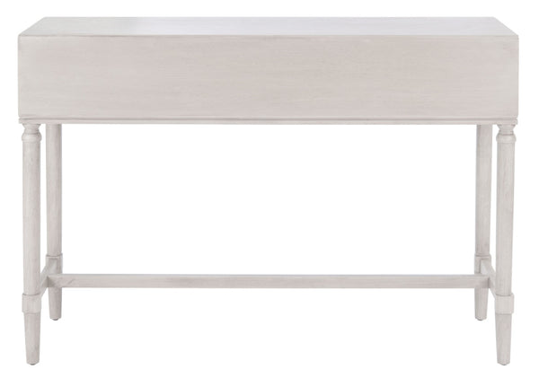 Safavieh Aliyah 4-Drawer Console Table – Elegant French Country Design With Modern Touch For Stylish Storage Greige CNS5730C