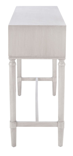 Safavieh Aliyah 4-Drawer Console Table – Elegant French Country Design With Modern Touch For Stylish Storage Greige CNS5730C