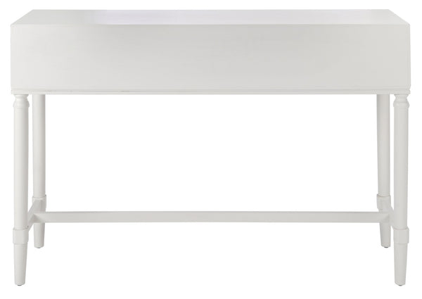 Safavieh Aliyah 4-Drawer Console Table – Elegant French Country Design With Modern Touch For Stylish Storage White CNS5730D