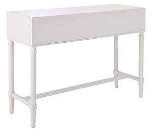 Safavieh Aliyah 4-Drawer Console Table – Elegant French Country Design With Modern Touch For Stylish Storage White CNS5730D