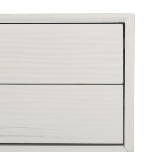 Safavieh Aliyah 4-Drawer Console Table – Elegant French Country Design With Modern Touch For Stylish Storage White CNS5730D