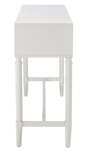 Safavieh Aliyah 4-Drawer Console Table – Elegant French Country Design With Modern Touch For Stylish Storage White CNS5730D