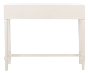 Safavieh Estella Console Table With Drawers - Elegant Traditional Craftsmanship Meets Modern Design Charm White CNS5731A