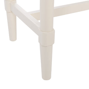 Safavieh Estella Console Table With Drawers - Elegant Traditional Craftsmanship Meets Modern Design Charm White CNS5731A