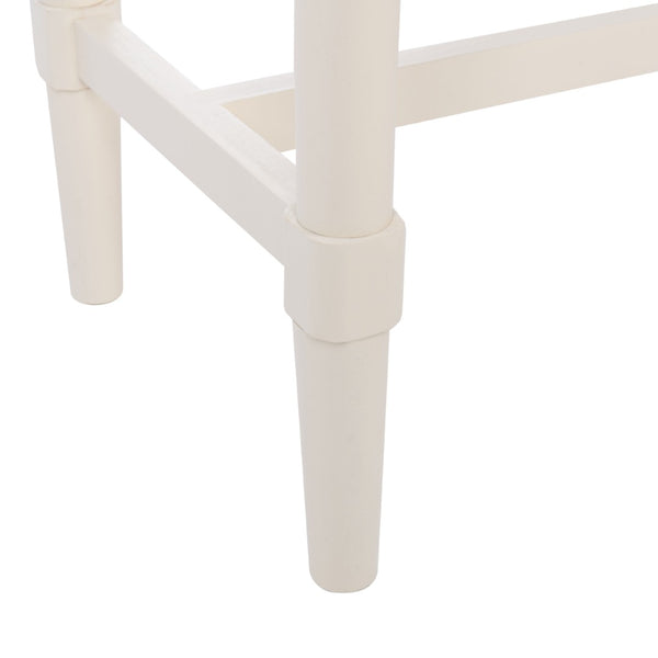 Safavieh Estella Console Table With Drawers - Elegant Traditional Craftsmanship Meets Modern Design Charm White CNS5731A