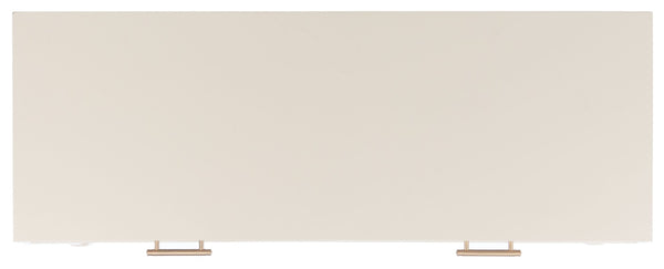 Safavieh Estella Console Table With Drawers - Elegant Traditional Craftsmanship Meets Modern Design Charm White CNS5731A