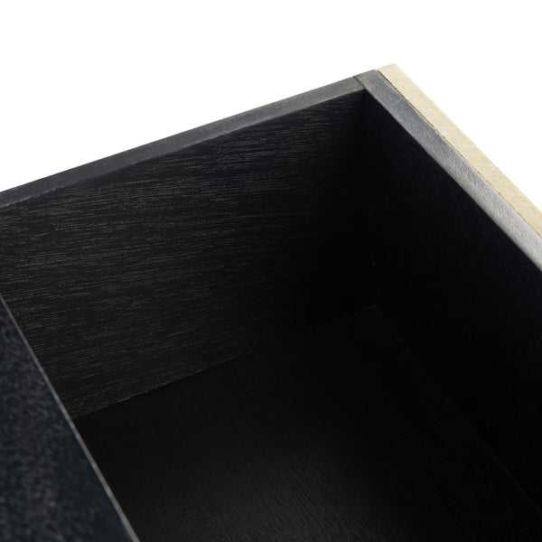 Safavieh Estella Console Table With Drawers - Elegant Traditional Craftsmanship Meets Modern Design Charm Black CNS5731B
