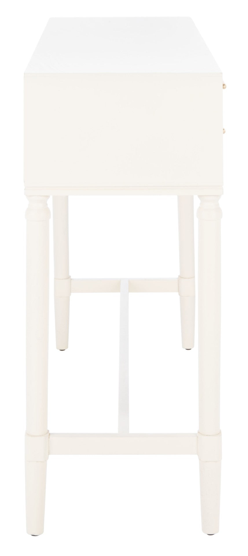 Safavieh Estella Elegant Console Table With 4 Drawers And Timeless Carved Detailing For Entryway Or Living Room White CNS5732A