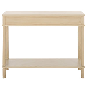 Safavieh Thurston 2-drawer Console Table - Modern Design With Stylish Storage For Living Room Or Entryway Decor Natural Wood Cns5737a