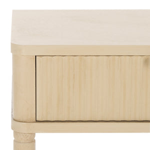 Safavieh Thurston 2-drawer Console Table - Modern Design With Stylish Storage For Living Room Or Entryway Decor Natural Wood Cns5737a