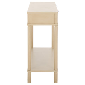 Safavieh Thurston 2-drawer Console Table - Modern Design With Stylish Storage For Living Room Or Entryway Decor Natural Wood Cns5737a