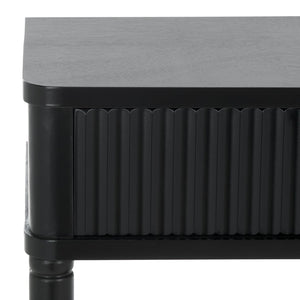 Safavieh Thurston 2-drawer Console Table - Modern Design With Stylish Storage For Living Room Or Entryway Decor Matte Black , Wood Cns5737b