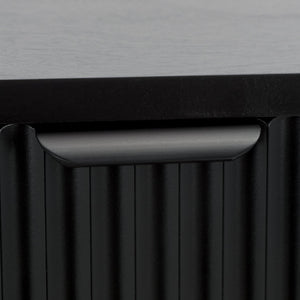 Safavieh Thurston 2-drawer Console Table - Modern Design With Stylish Storage For Living Room Or Entryway Decor Matte Black , Wood Cns5737b