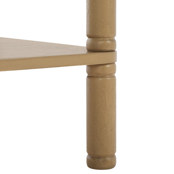 Safavieh Thurston 2-drawer Console Table - Modern Design With Stylish Storage For Living Room Or Entryway Decor Desert Brown Wood Cns5737c