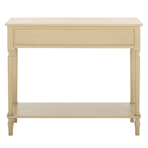 Safavieh Haven 2-drawer Small Console Table – Stylish Storage Solution For Entryways And Living Spaces Natural Wood Cns5738a