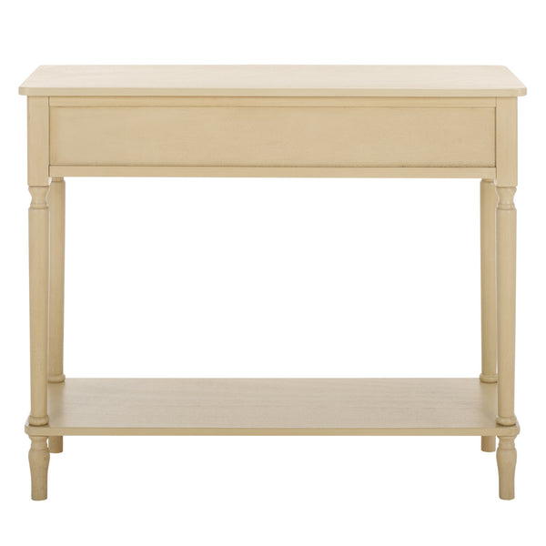 Safavieh Haven 2-drawer Small Console Table – Stylish Storage Solution For Entryways And Living Spaces Natural Wood Cns5738a