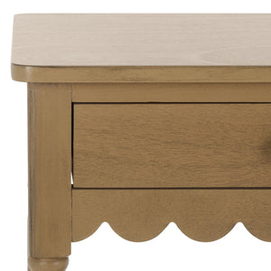 Safavieh Haven 2-drawer Small Console Table – Stylish Storage Solution For Entryways And Living Spaces Desert Brown Wood Cns5738c