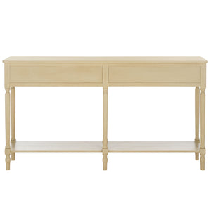 Safavieh Haven 2-drawer Large Console - Stylish Storage Solution For Modern And Rustic Interiors Natural Wood Cns5739a