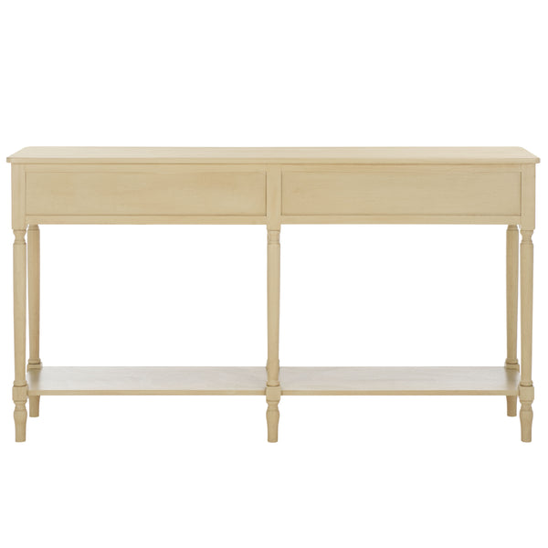 Safavieh Haven 2-drawer Large Console - Stylish Storage Solution For Modern And Rustic Interiors Natural Wood Cns5739a