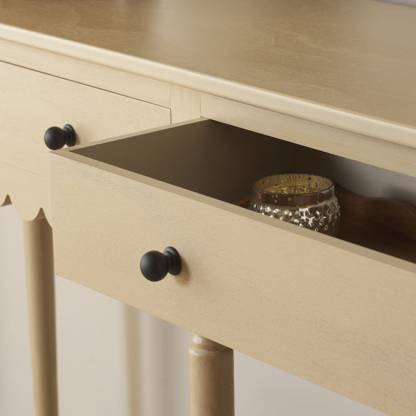 Safavieh Haven 2-drawer Large Console - Stylish Storage Solution For Modern And Rustic Interiors Natural Wood Cns5739a