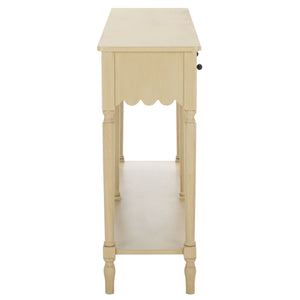 Safavieh Haven 2-drawer Large Console - Stylish Storage Solution For Modern And Rustic Interiors Natural Wood Cns5739a