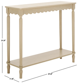 Safavieh Haven Console Table - Elegant Minimalist Design For Stylish Storage And Display In Any Room Natural Wood Cns5740a