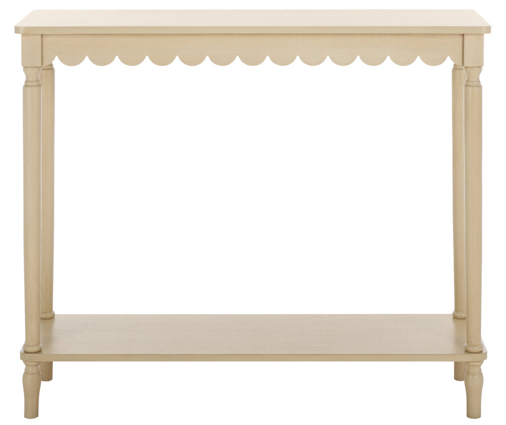 Safavieh Haven Console Table - Elegant Minimalist Design For Stylish Storage And Display In Any Room Natural Wood Cns5740a