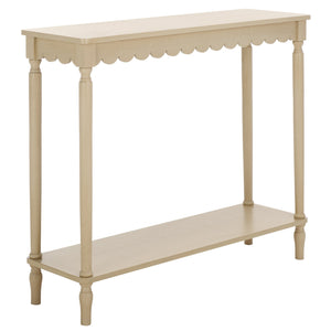 Safavieh Haven Console Table - Elegant Minimalist Design For Stylish Storage And Display In Any Room Natural Wood Cns5740a