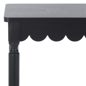 Safavieh Haven Console Table - Elegant Minimalist Design For Stylish Storage And Display In Any Room Matte Black , Wood Cns5740b