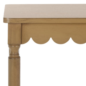 Safavieh Haven Console Table - Elegant Minimalist Design For Stylish Storage And Display In Any Room Desert Brown Wood Cns5740c
