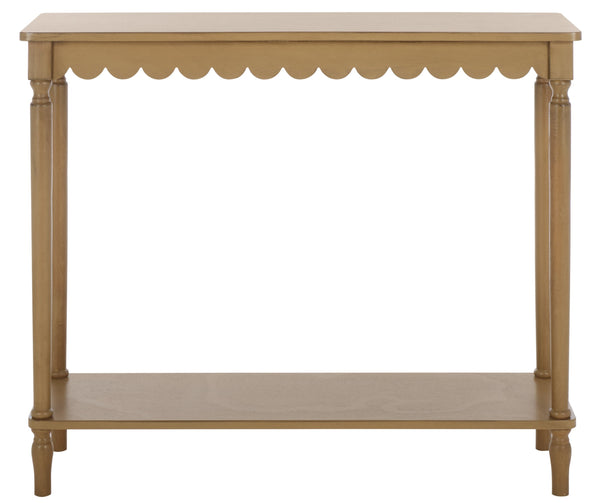 Safavieh Haven Console Table - Elegant Minimalist Design For Stylish Storage And Display In Any Room Desert Brown Wood Cns5740c