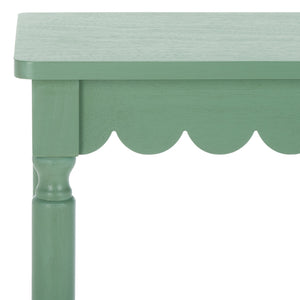 Safavieh Haven Console Table - Elegant Minimalist Design For Stylish Storage And Display In Any Room Sage Green Wood Cns5740d