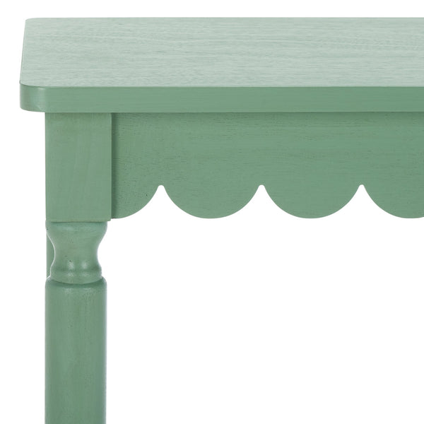 Safavieh Haven Console Table - Elegant Minimalist Design For Stylish Storage And Display In Any Room Sage Green Wood Cns5740d