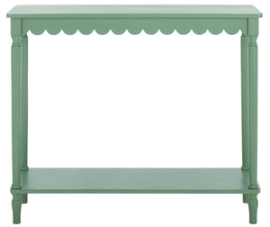 Safavieh Haven Console Table - Elegant Minimalist Design For Stylish Storage And Display In Any Room Sage Green Wood Cns5740d