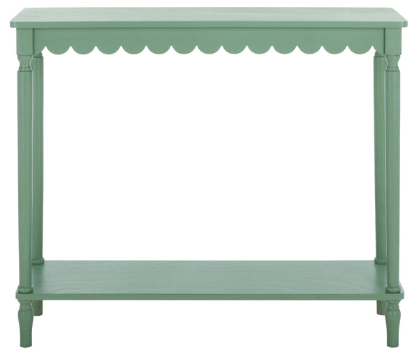 Safavieh Haven Console Table - Elegant Minimalist Design For Stylish Storage And Display In Any Room Sage Green Wood Cns5740d